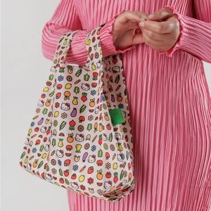 NTW BAGGU Hello Kitty Mini Nylon Reusable Bag (Hello Kitty Icons)